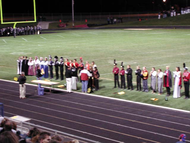 Receiving Grand Champion Award