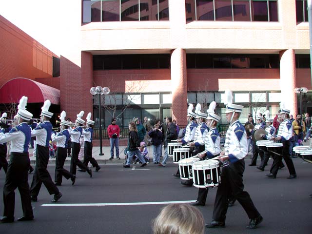Brandon on snare