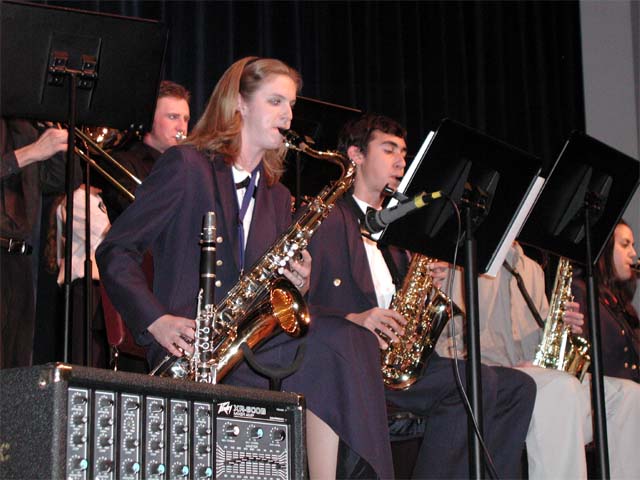 Brandon on Sax