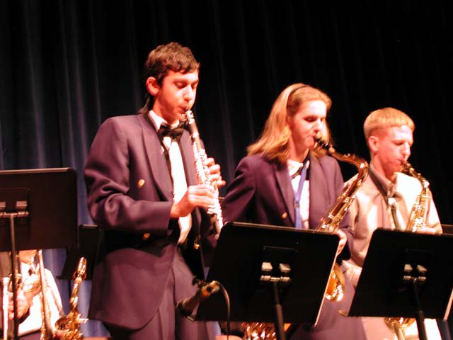 Brandon on Clarinet