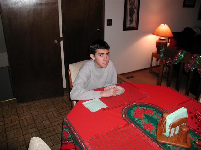 Brandon Eating