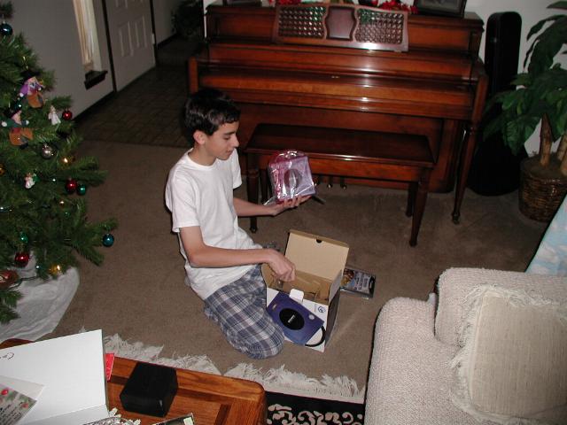 ...and he loves it