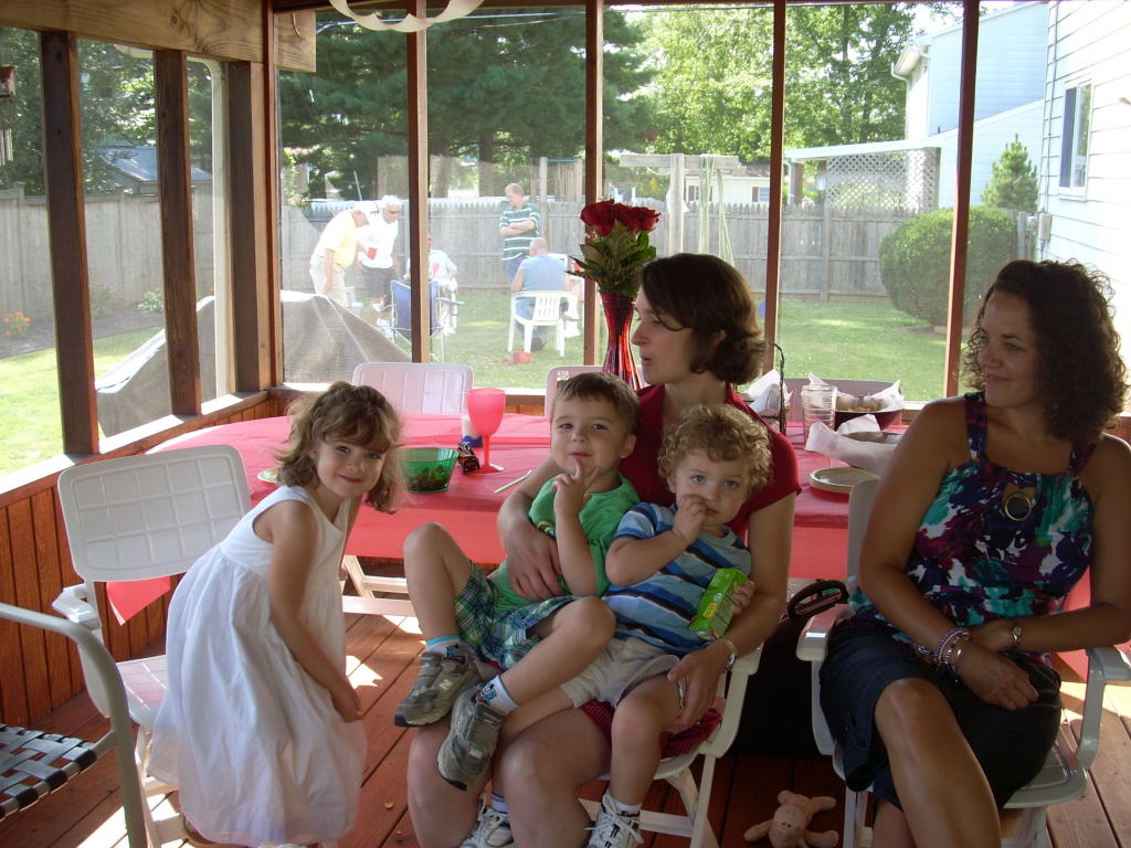 Meri, Nicole and kids