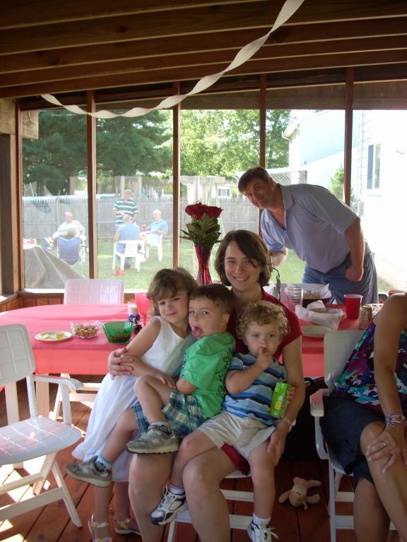 Meri, John and kids