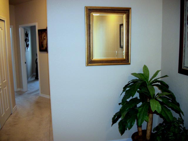Upstairs facing other bedrooms